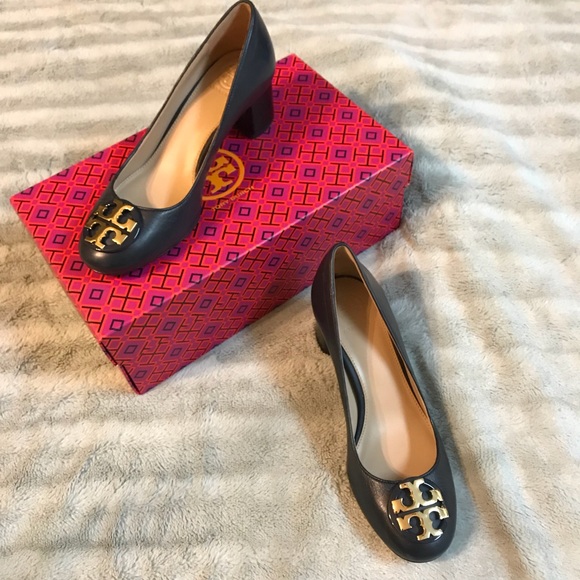 Janey leather pump tory burch Clearance